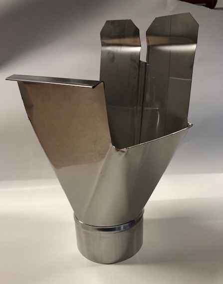 Einhangstutzen für Kastendachrinne Einhangstutzen für Kastendachrinne