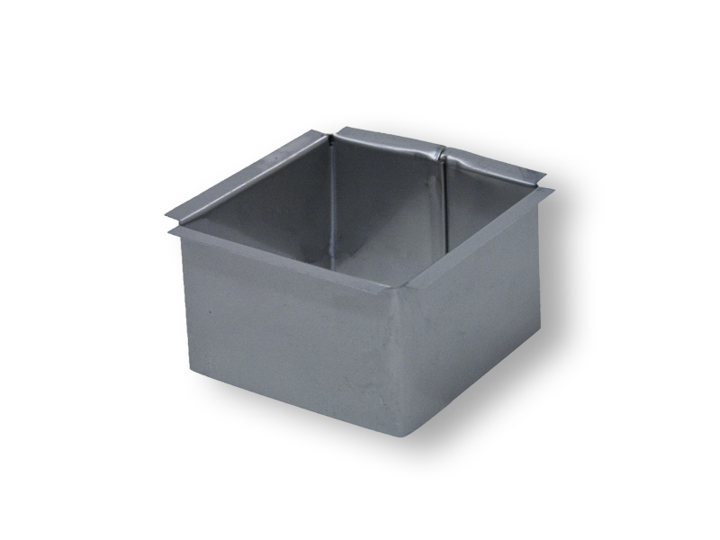 Lötstutzen für Rechteckrohr Lötstutzen für Rechteckrohr