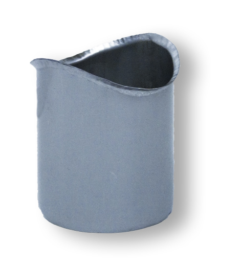 Lötstutzen für Rinne halbrund Lötstutzen für Rinne halbrund